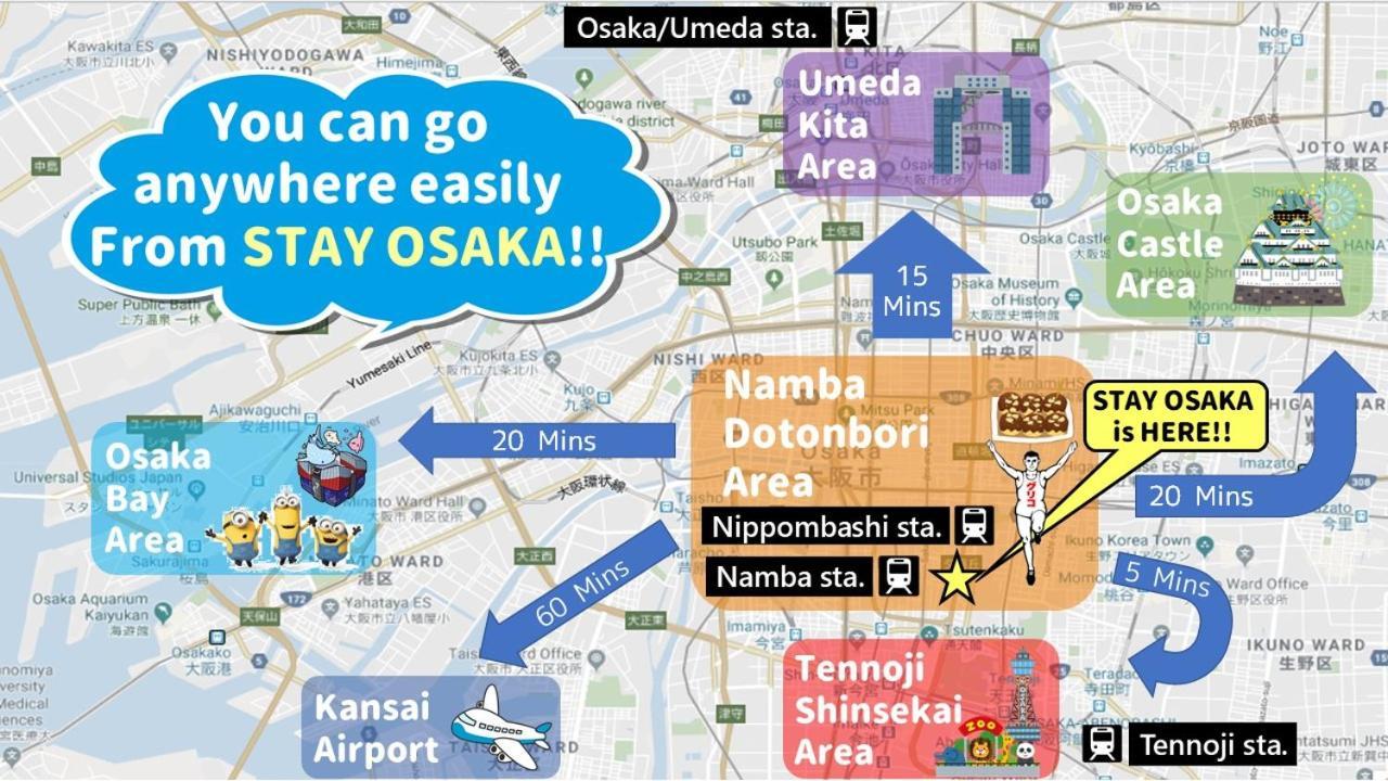 Stay Osaka Eksteriør billede